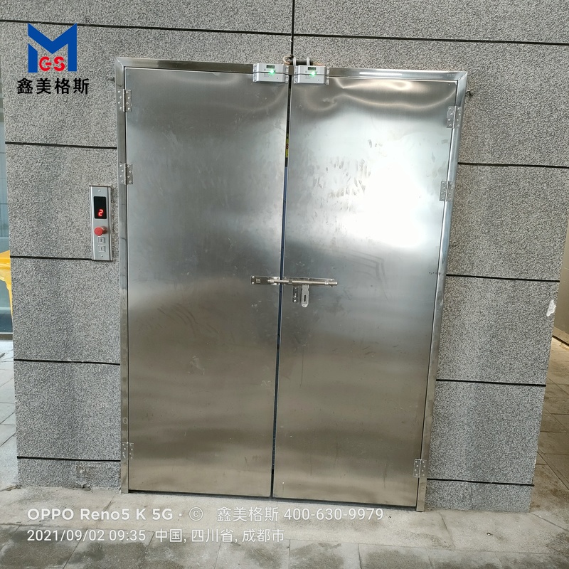 四川天府機場酒店液壓傳菜升降平臺